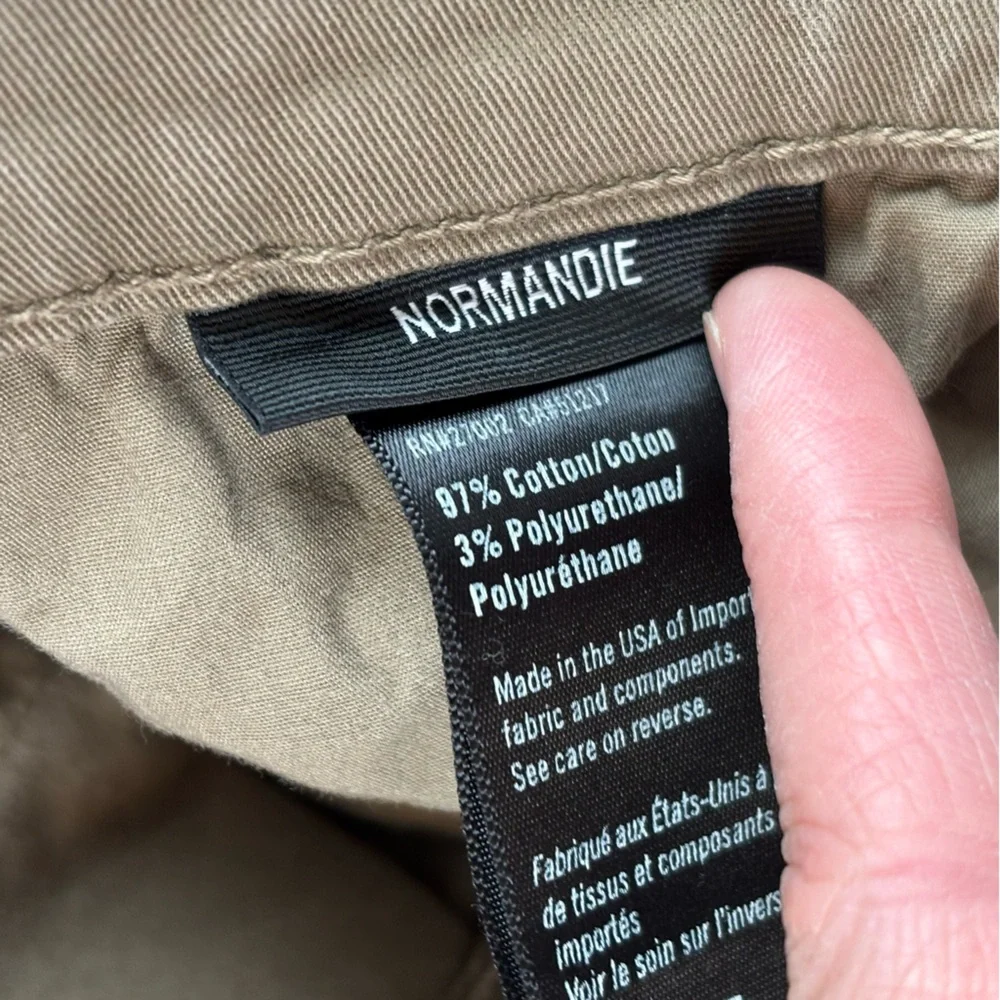 Paige Jeans Mens 34 Brown Normandie Straight Leg Made In USA 5 Pocket Denim